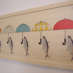魚和傘 第1張的照片
