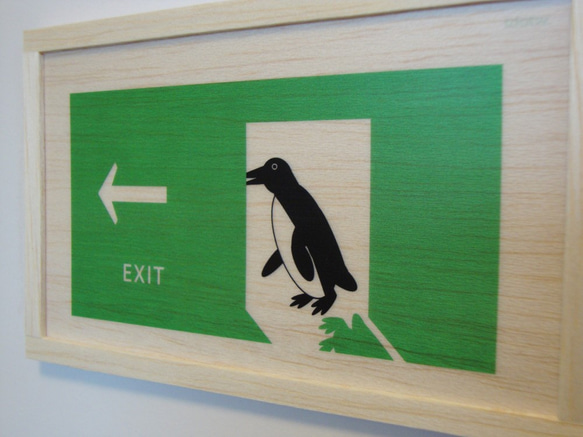 penguin exit sign 2枚目の画像