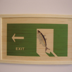 fish exit sign 2枚目の画像