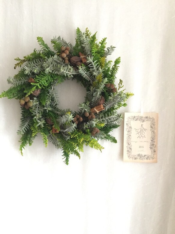 クリスマスリース a wreath for christmas 2015 2枚目の画像