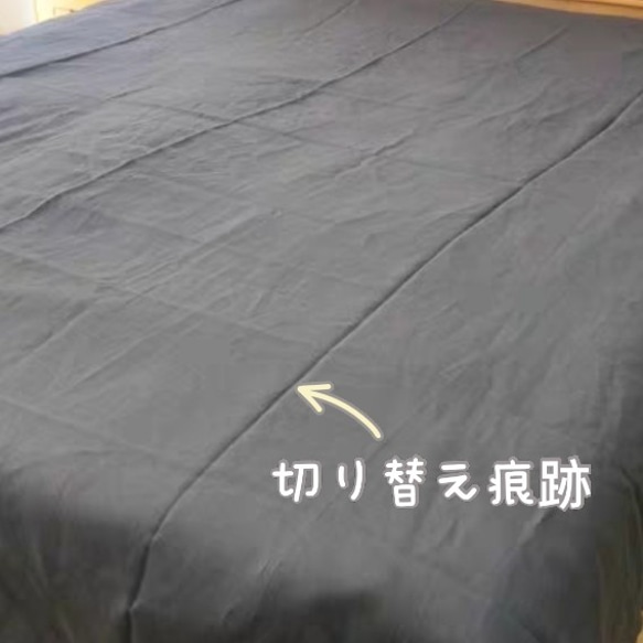 春の福袋 布団カバーセット ベッド用 リネン100％ シンプル ベッド すのこ 枕 カバー おしゃれ ikea枕カバー 3枚目の画像