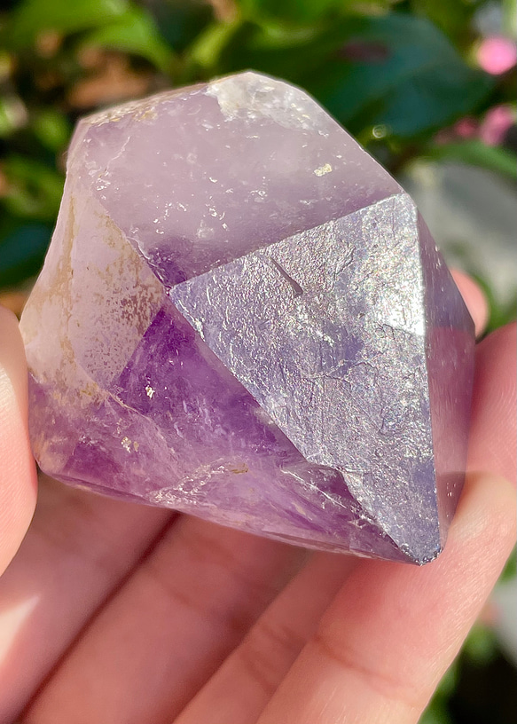 アメジスト ポイント 水晶 瞑想 天然石 原石 パワーストーン