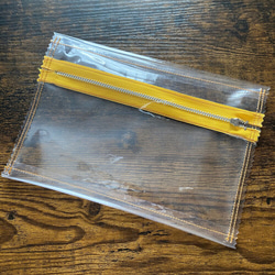 お菓子の袋みたいなビニールポーチ　ギフト袋としても◎ PVC クリアポーチ 4枚目の画像