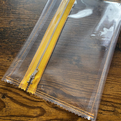 お菓子の袋みたいなビニールポーチ　ギフト袋としても◎ PVC クリアポーチ 5枚目の画像