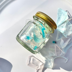 宝石石鹸 水晶瓶 1枚目の画像