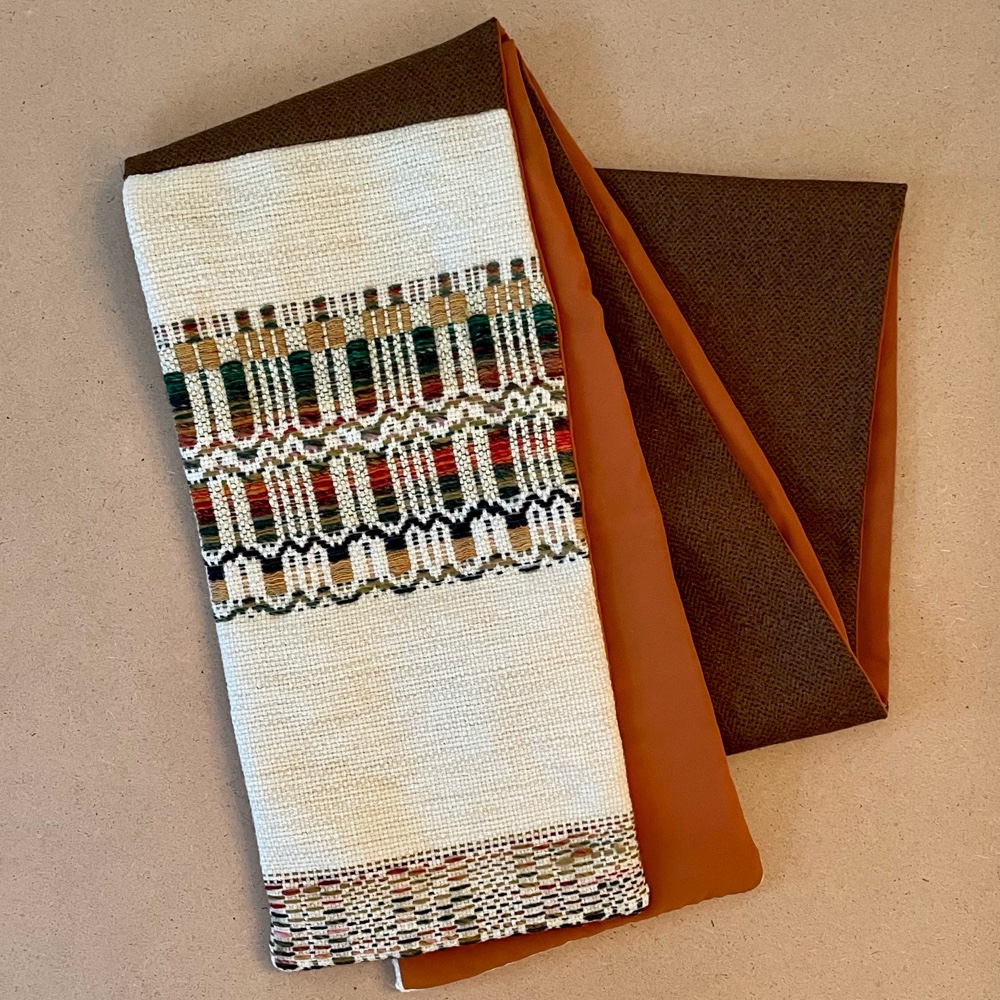 北海道 優佳良織(ゆうからおり) ストール マフラー 手織つむぎ 毛100% 北海道 優佳良織(ゆうからおり) ストール マフラー 手織つむぎ