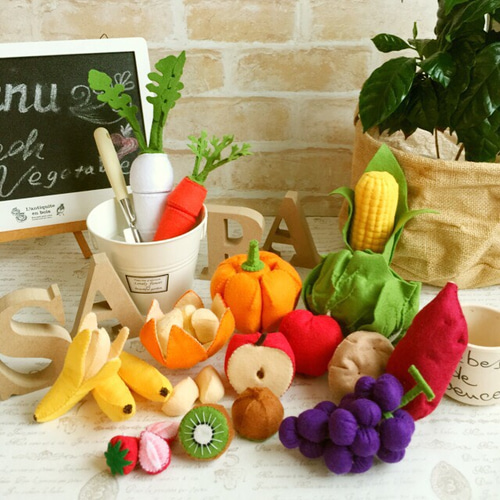 mami様オーダー品　やさい　くだもの指人形 mami様オーダー品 やさい くだもの指人形 やさい様 オーダー商品