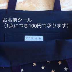 送料無料☆レッスンバッグ 入園入学バッグ 名前入り 2枚目の画像