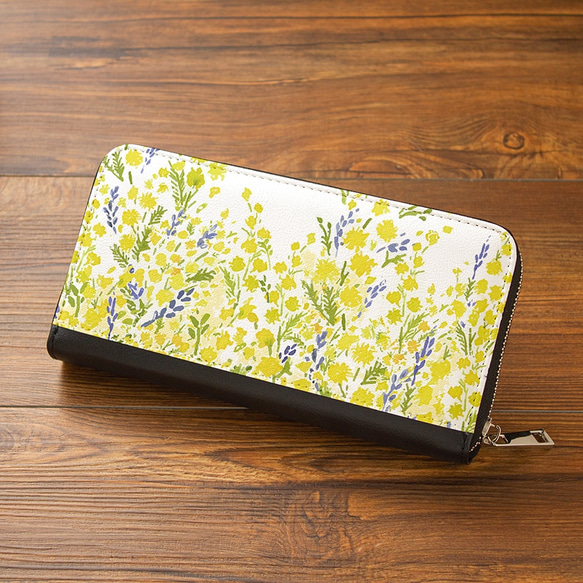 AU発★MAHIYA★ハンドメイド ボヘミアン長財布 Wild Flower AU発☆MAHIYA☆ハンドメイド ボヘミアン長財布 Wild Flower
