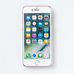 [智慧型手機保護殼] 大麗花粉紅米色 [透明] iPhone/Android iPhone 保護殼 iPhone15 第2張的照片