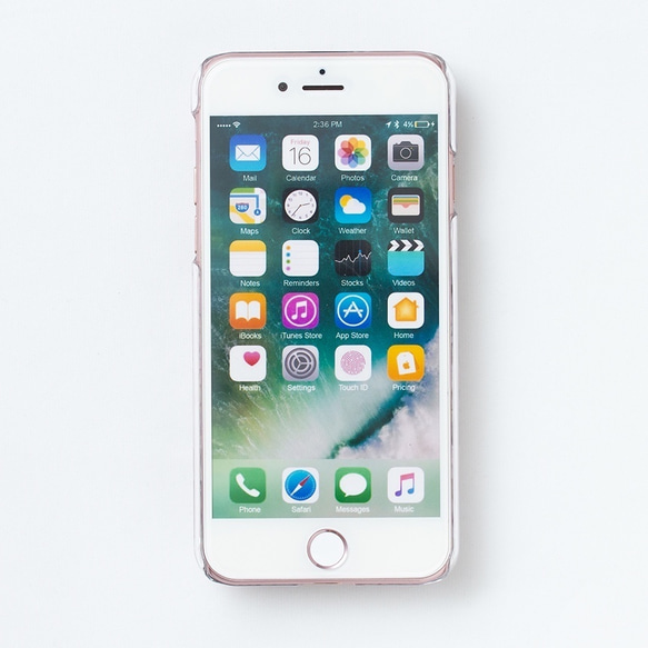[智慧型手機殼] 大麗花粉藍 [透明] 相容於 iPhone/Android iPhone13/Pro/mini 第2張的照片