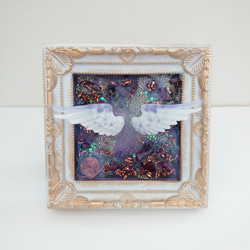 ☆やま☆オルゴナイト☆プレゼントボックス、天使 やま☆オルゴナイト