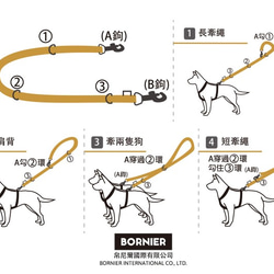 BORNIER2層多目的巾着（M）9色 9枚目の画像