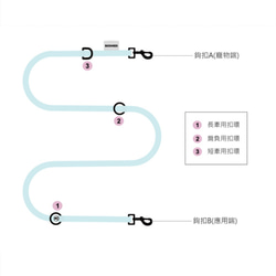 BORNIERカラーパターン反射多目的ドローストリング（M）、さまざまな色をご用意しています 9枚目の画像