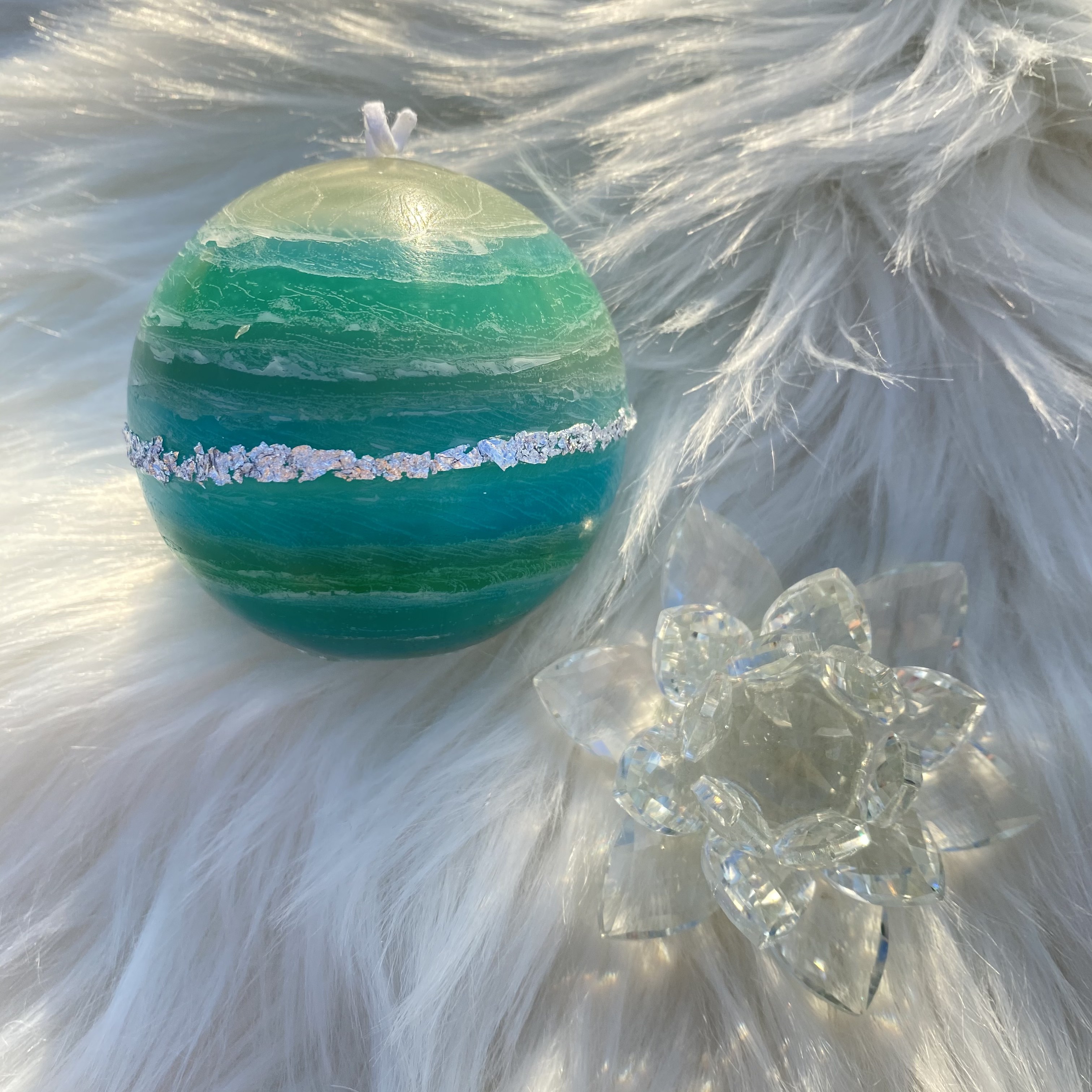 惑星キャンドル(☆ホログラムシルバー・6色展開☆)        Ω