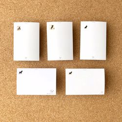 【黒パグ】クリアファイル（A4）+ ポストカード５枚～絵本『ぼくぱぐ』ステーショナリー　品番「どこなの？」 7枚目の画像