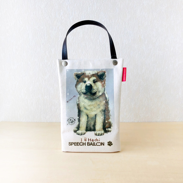 【秋田犬八公】塑膠瓶架、散步袋、保冷袋可以包裝也可以當禮物使用♪ 第2張的照片