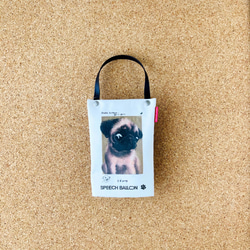 [哈巴狗] 塑膠瓶架 散步包 [冷藏袋]  可包裝  非常適合作為禮物♪ 第6張的照片