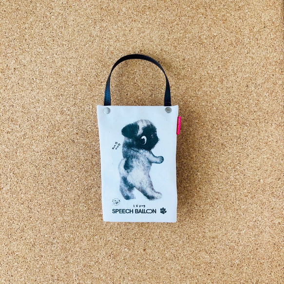 [哈巴狗] 塑膠瓶架 散步包 [冷藏袋]  可包裝  非常適合作為禮物♪ 第7張的照片
