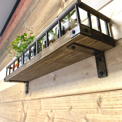 ☆再販×14☆おしゃれな飾り棚♪選べる2カラー♪ウォールシェルフ