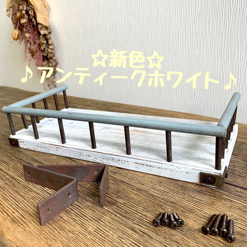 ☆再販×8☆おしゃれな飾り棚♪選べる2カラー♪ウォールシェルフ