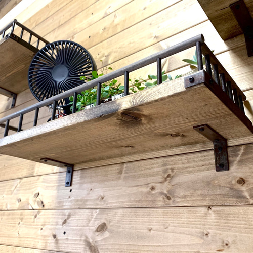 ☆再販×6☆おしゃれな飾り棚♪選べる2カラー♪ウォールシェルフ