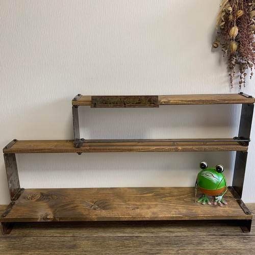 送料無料＊受注製作【キッチン用 収納棚 ダークウォルナットカラー】3