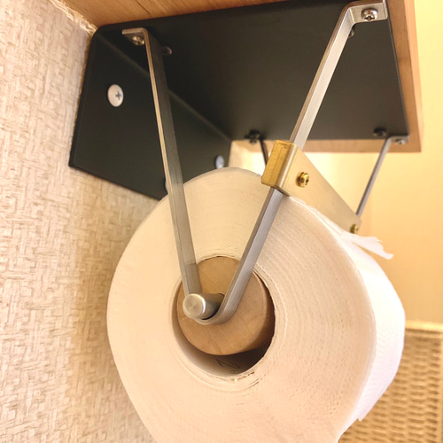 再販×3＊送料無料＊トイレも可愛く♪トイレットペーパーホルダー