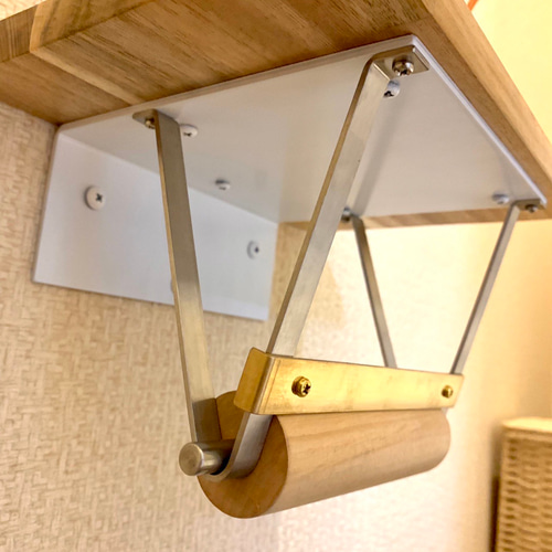 ☆再販×9☆ トイレも可愛く♪トイレットペーパーホルダー♪真鍮