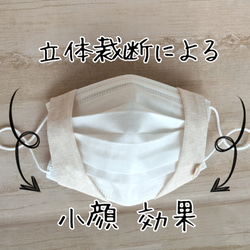 【和綿】×【尾州】重ねるマスクカバー ツイード織　セレブブランド 8枚目の画像