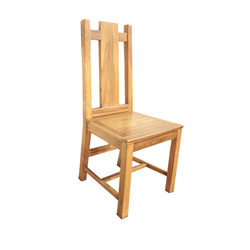 【吉迪市柚木家具】簡約直條柚木餐椅 餐椅 靠背椅 餐廳 RPCH002 第1張的照片