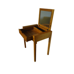 【吉迪市柚木家具】柚木可掀式化妝台 RPDE007S1 梳妝台 書桌 抽屜 桌子 北歐風 第1張的照片