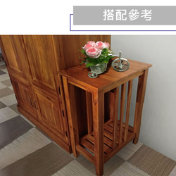 【吉迪市柚木家具】柚木簡約邊几 花臺 RPNA013 矮櫃 置物櫃 收納櫃  床頭櫃 第2張的照片