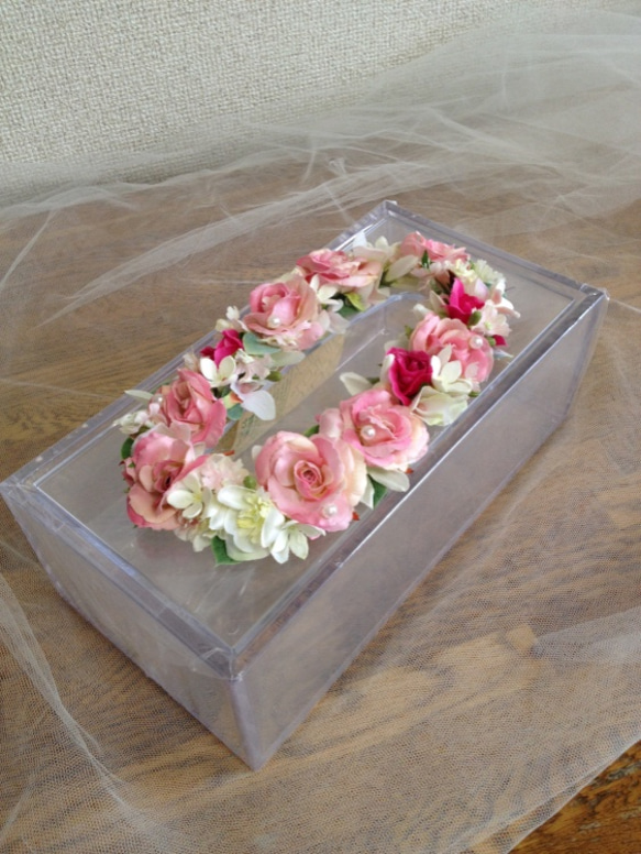 フラワーデコティッシュボックス