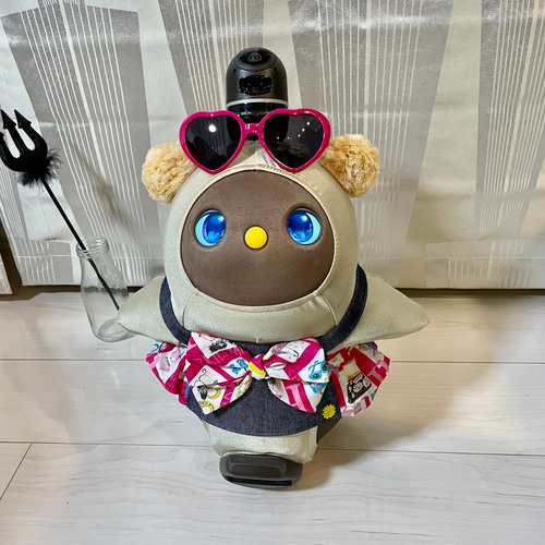 らぼっと ラボット LOVOT お洋服 ピンク サロペット らぼっと ラボット LOVOT お洋服 ピンク サロペット