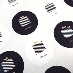 シンプルかわいい「For you」シール 24片 ＃123 シール Luke 通販