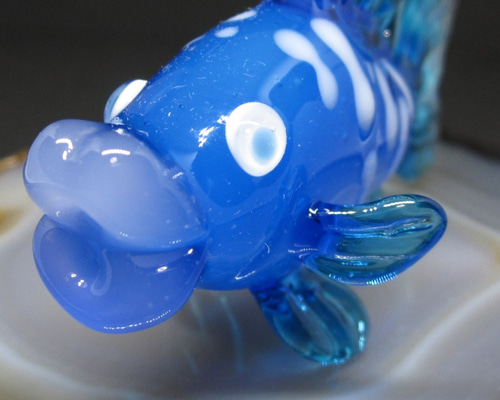 熱帯魚 さかな フィッシュ ガラス ゴールド 置物 オブジェ 硝子 マルコリン 0_b16eb04320c0c7cadbd85d5a5c0f