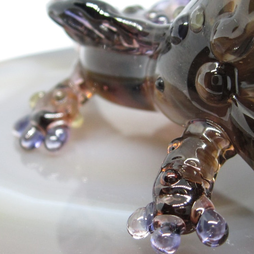 ガラス細工　笹舟の妖精 ガラス細工　笹舟の妖精