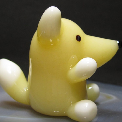 ガラスの造形・キツネ 立体・オブジェ 硝子細工屋 通販 5719393