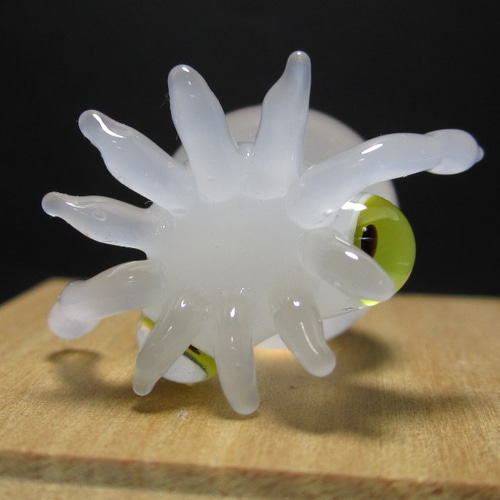 いか　ガラス細工 ガラスの造形・いか その他置物 硝子細工屋 通販 690005｜Creema