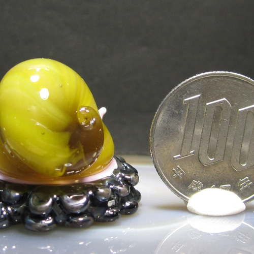 ナカダマサヒデ 1cmの宇宙 ガラス彫刻 ペンダント スケーリー