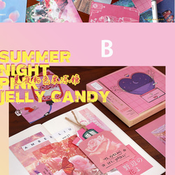 4種　CDボックス　韓国風　デザインペーパー　シール　紙素材　デコレーション　コラージュ素材 6枚目の画像