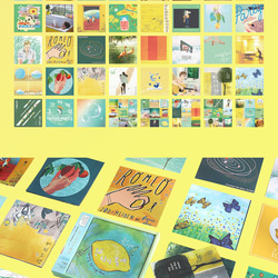 4種　CDボックス　韓国風　デザインペーパー　シール　紙素材　デコレーション　コラージュ素材 10枚目の画像