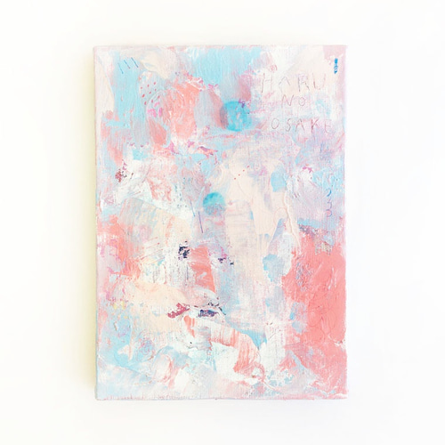 テクスチャーアート 原画 青系 絵画 menkoi（えかき うた） 通販
