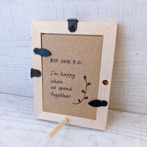 S&L&M様♥️シュナウザー メモリアル フォトスタンド シュナウザー