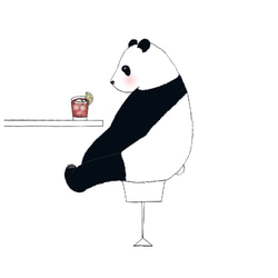パンダ Panda【アートプリント】 3枚目の画像
