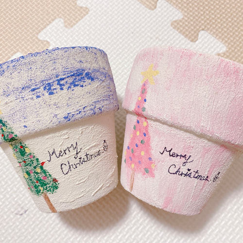 クリスマス リメイク鉢 3号鉢 2つセット その他素材 sa 通販 12977161