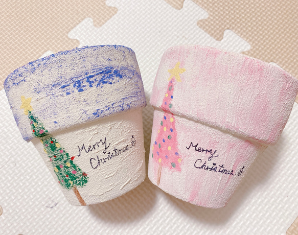 クリスマス リメイク鉢 3号鉢 2つセット その他素材 sa 通販 12977161