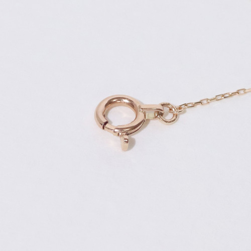 ピンクゴールド　一粒ダイヤネックレス　K10 PG K10PG 一粒ダイヤモンド 0.2ct 6本爪 ネックレス ペンダント