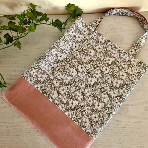 ペタンコトートバッグ リバティ メイモリス エコバッグ・サブバッグ  